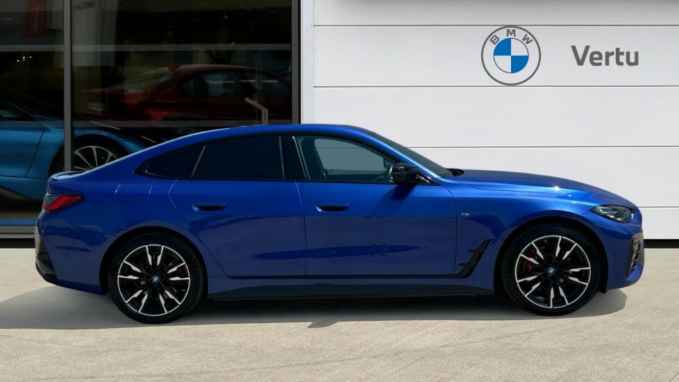 BMW i4 M50 Blue #3