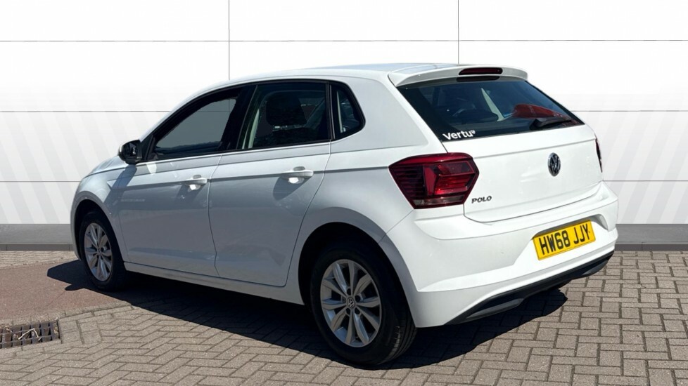 Volkswagen Polo Se HW68JJY White #2