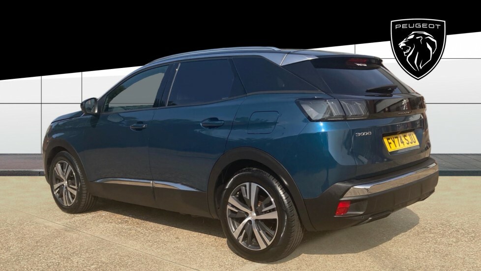Peugeot 3008 Allure FY74SJU Blue #4
