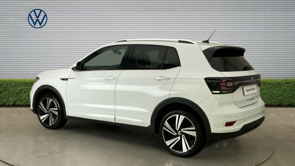 Volkswagen T-Cross R-line YD73OEZ White #3