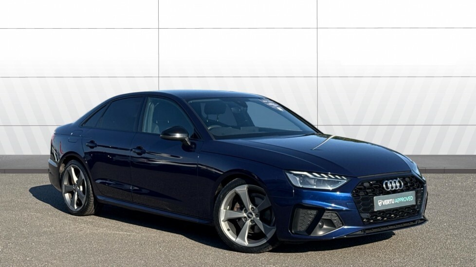 Audi A4 Black Edition Blue