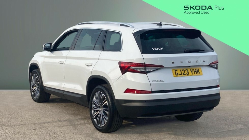 Skoda Kodiaq Se L Executive GJ23YHK White #3