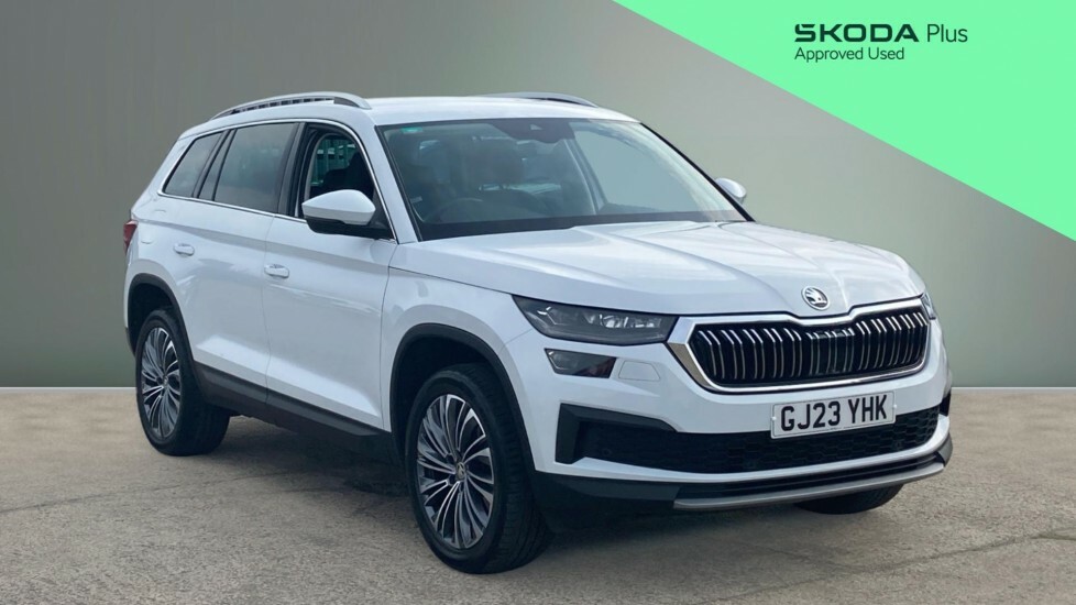 Skoda Kodiaq Se L Executive White