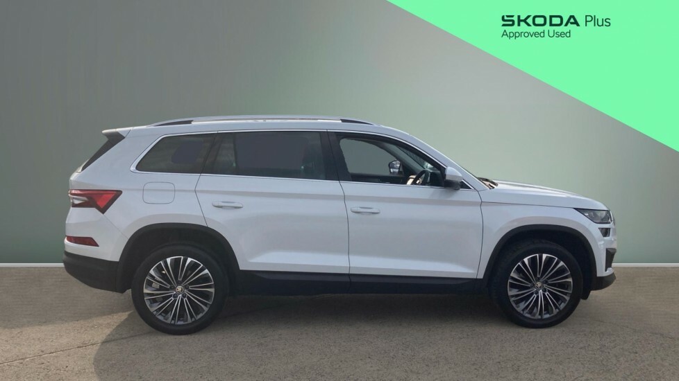 Skoda Kodiaq Se L Executive GJ23YHK White #4