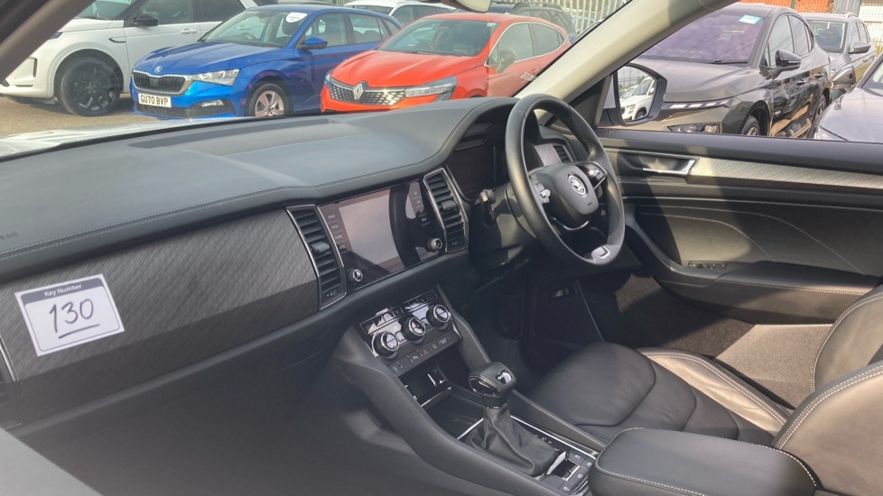 Skoda Kodiaq Se L Executive GJ23YHK White #2