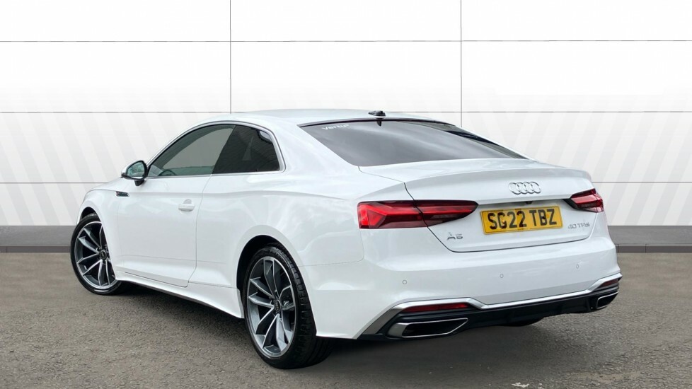 Audi A5 S Line White #2