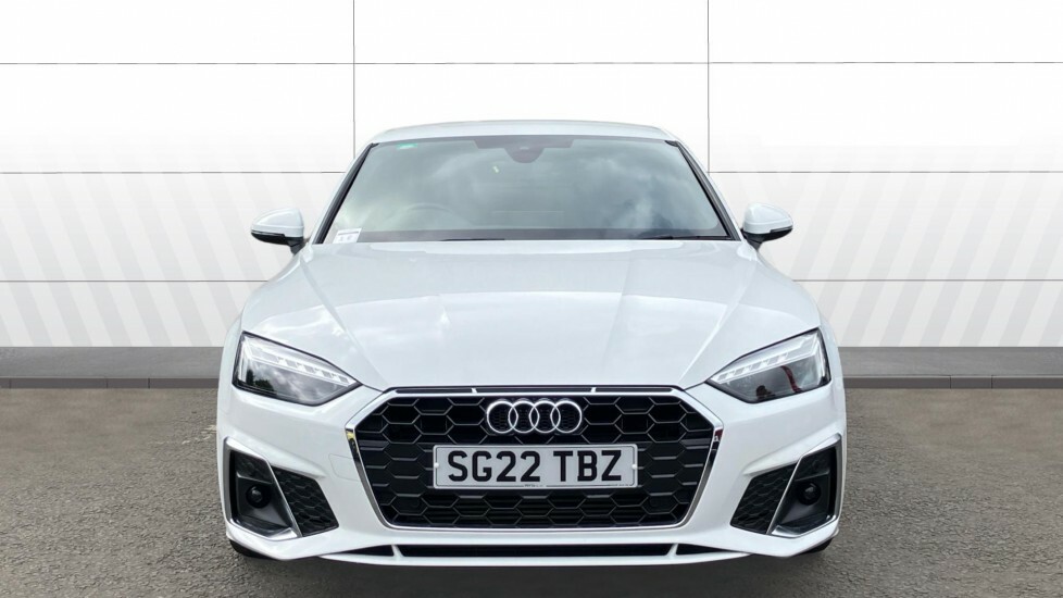 Audi A5 S Line White #3