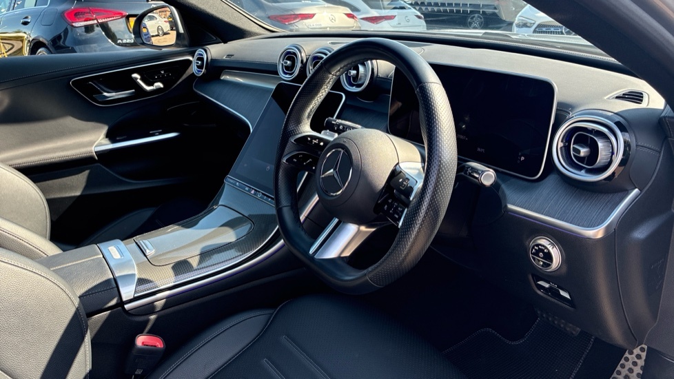 Mercedes-Benz C Class 1.5 C200h Mhev Amg Line Premium Saloon Petro Black #11