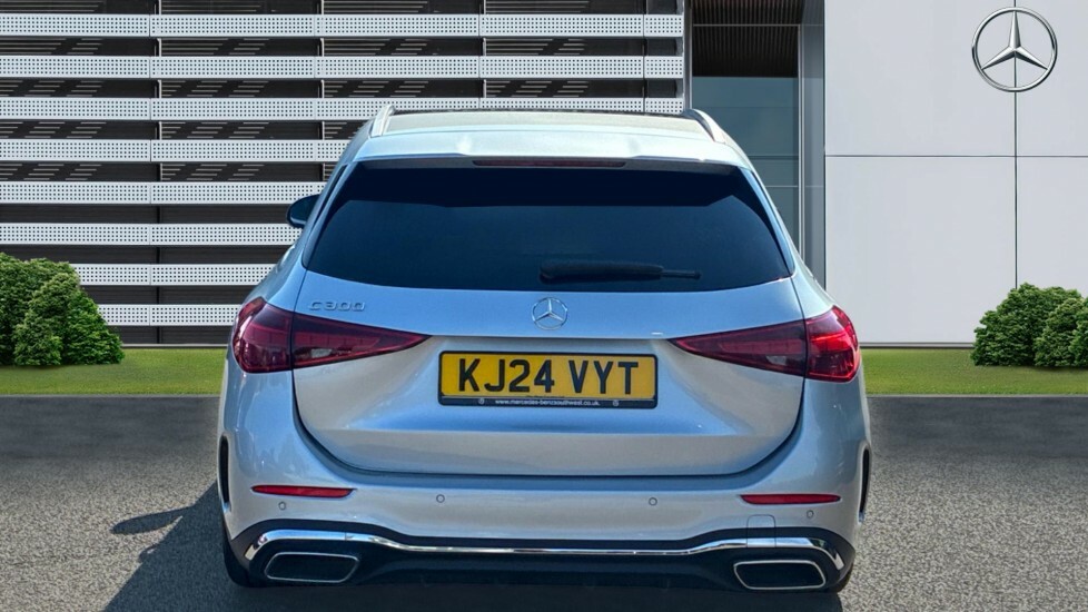 Mercedes-Benz C Class 1.5 C200h Mhev Amg Line Premium Saloon Petro Black #6