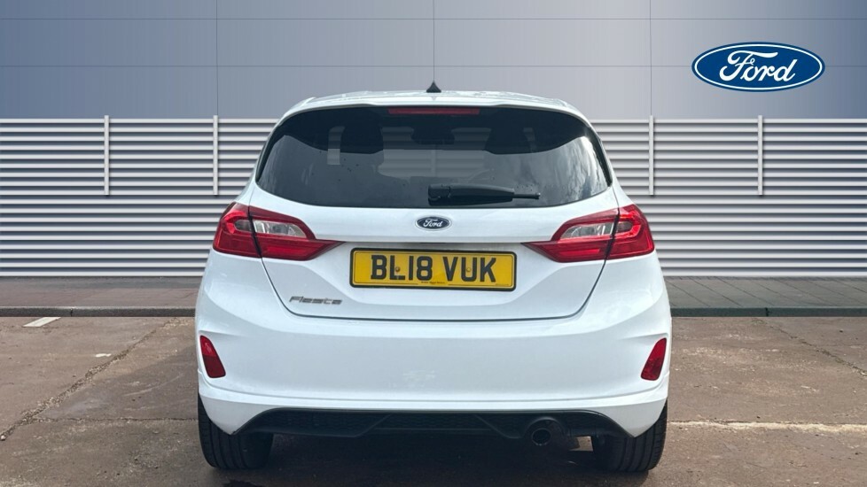 Ford Fiesta St-line BL18VUK White #6