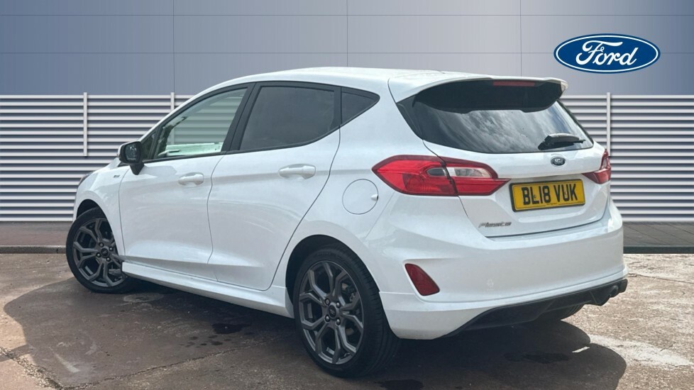 Ford Fiesta St-line BL18VUK White #2