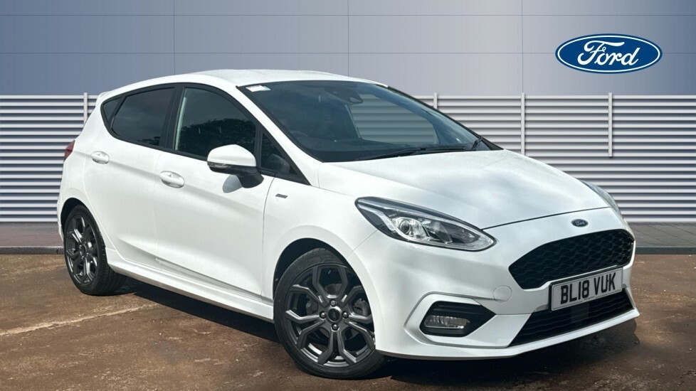 Ford Fiesta St-line BL18VUK White