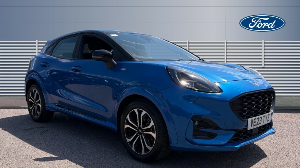 Ford Puma St-line Blue