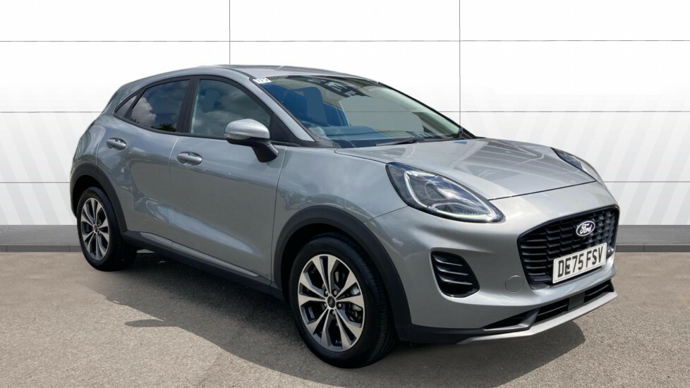 Ford Puma Titanium Silver