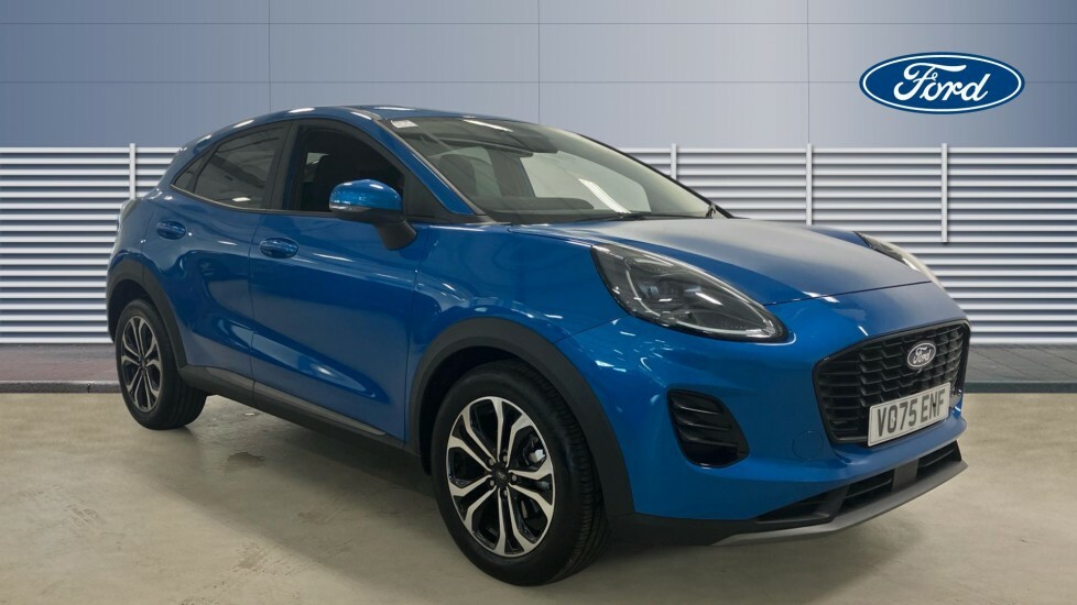 Ford Puma Titanium Blue