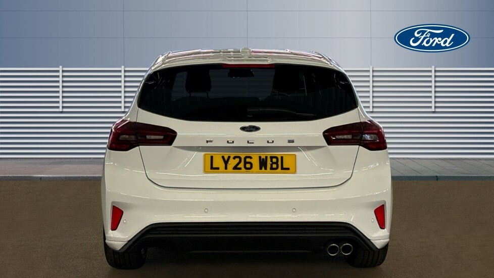 Ford Focus St-line White #6