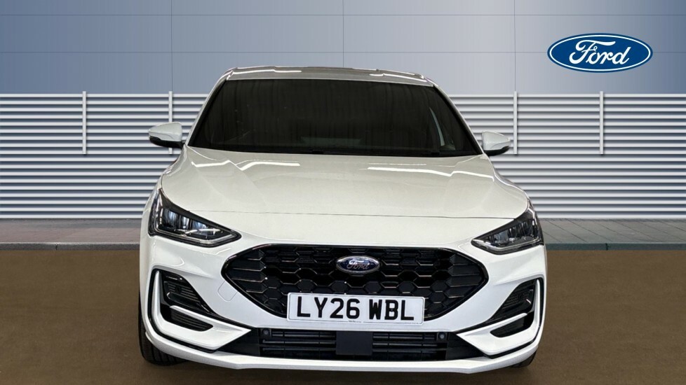 Ford Focus St-line White #3
