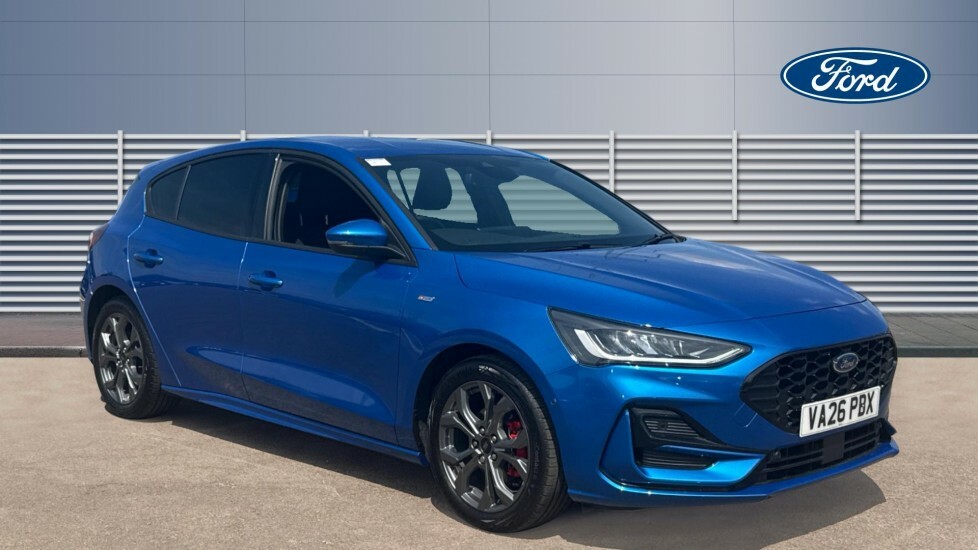 Ford Focus St-line Blue