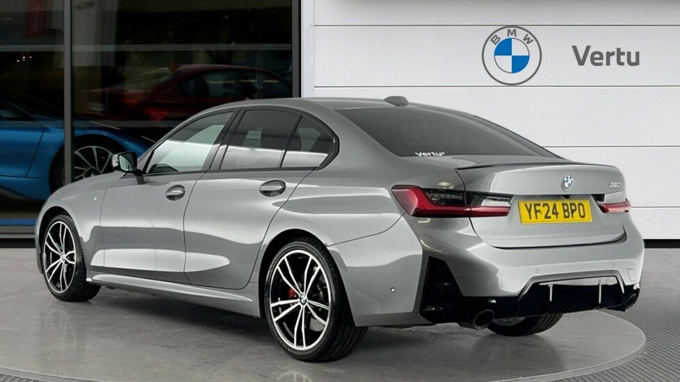 BMW 3 Series 2.0 320I M Sport Euro 6 Ss Grey #2