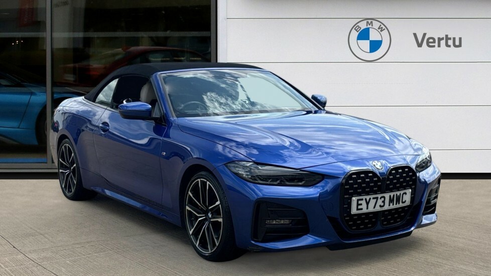 BMW 4 Series M Sport Blue