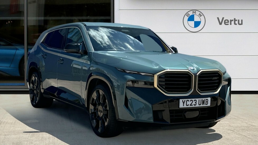 BMW XM Estate Green