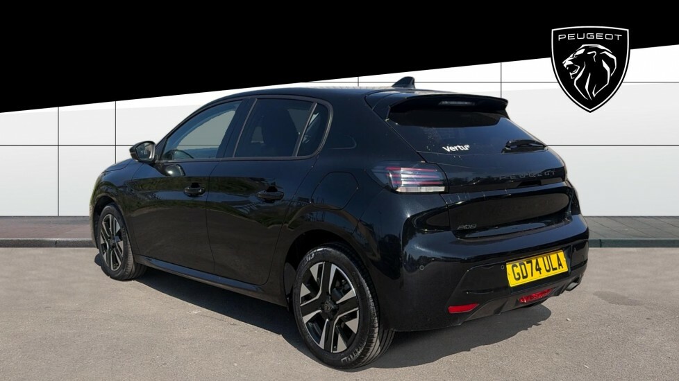 Peugeot 208 Allure GD74ULA Black #2