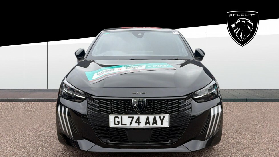 Peugeot 208 Gt Black #3
