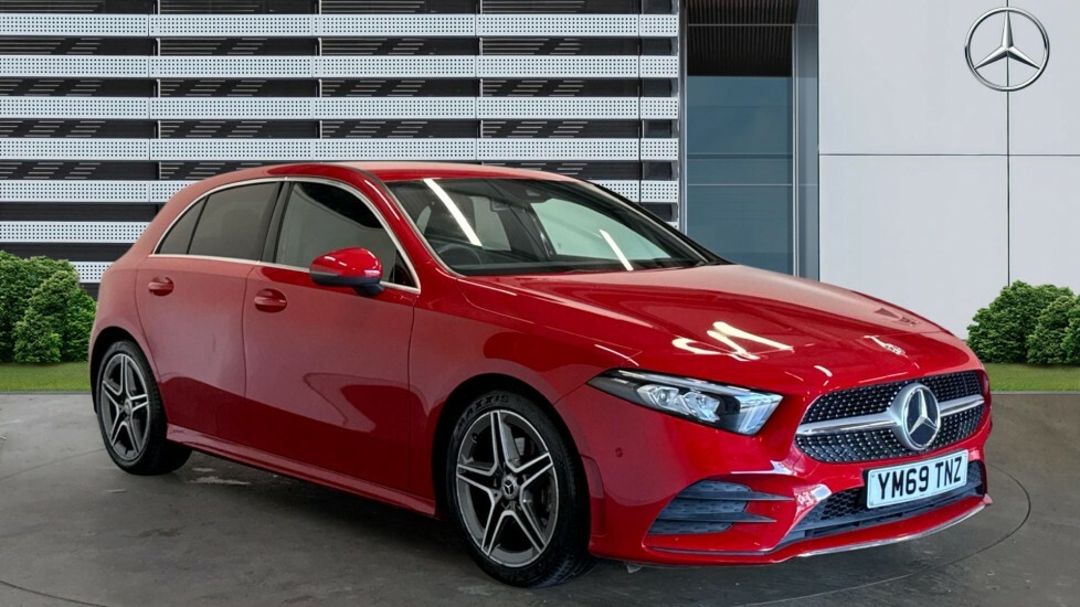 Mercedes-Benz A Class Amg Line Red