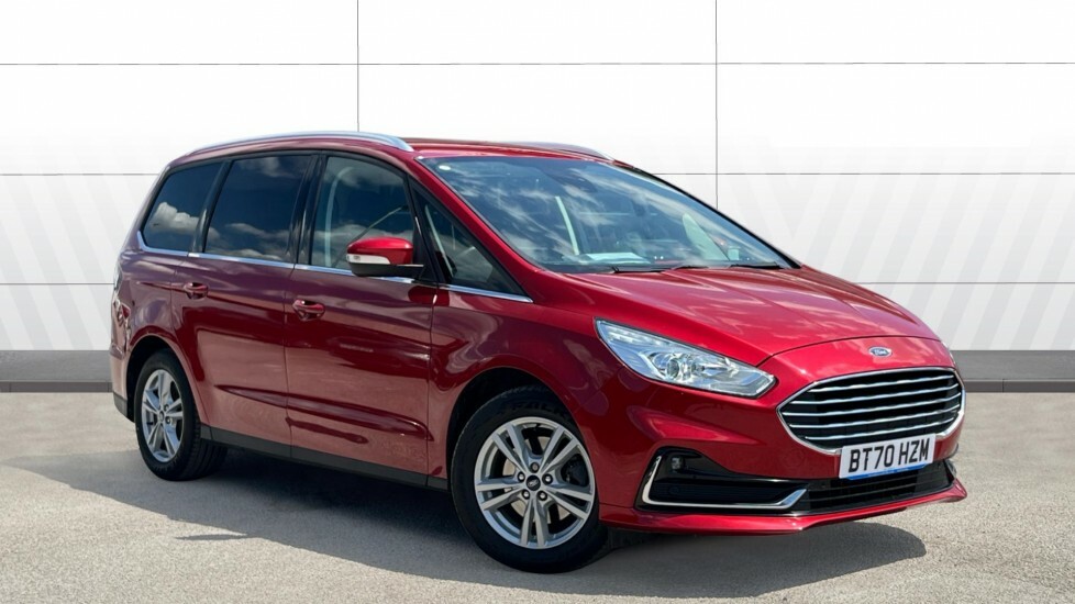 Ford Galaxy Titanium Red