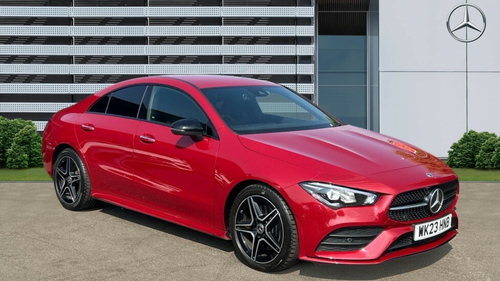 Mercedes-Benz CLA Class Amg Line Red