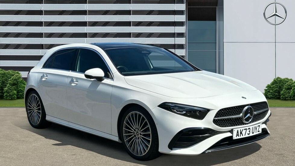Mercedes-Benz A Class Amg Line AK73UYZ White