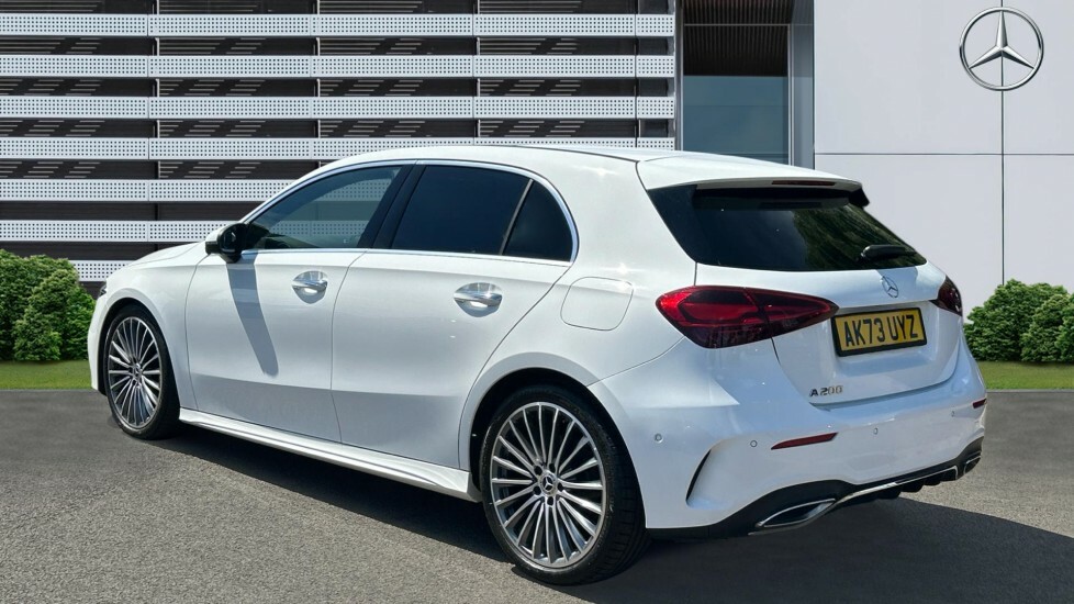 Mercedes-Benz A Class Amg Line AK73UYZ White #2