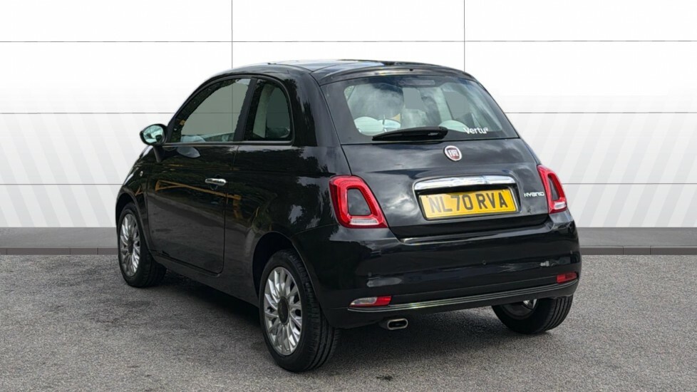 Fiat 500 Lounge Black #2