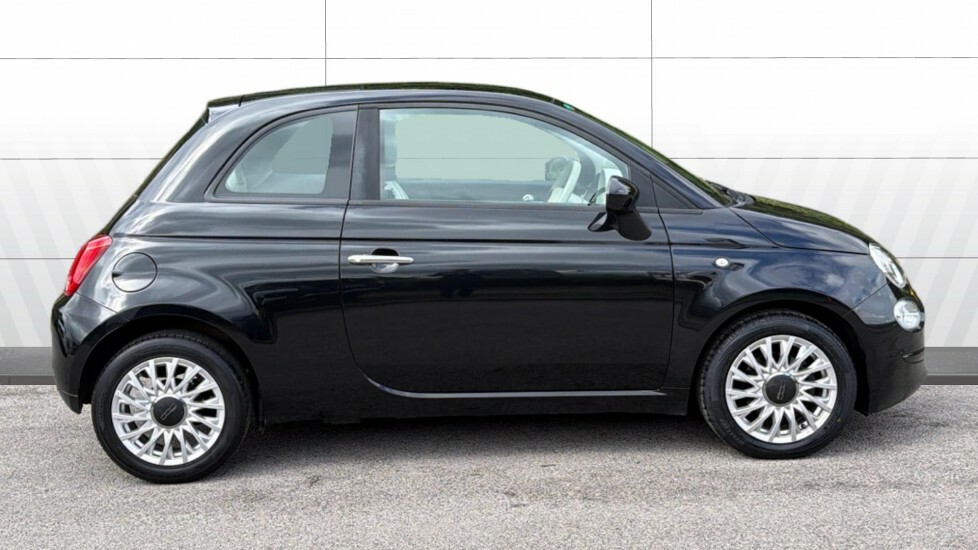 Fiat 500 Lounge Black #4