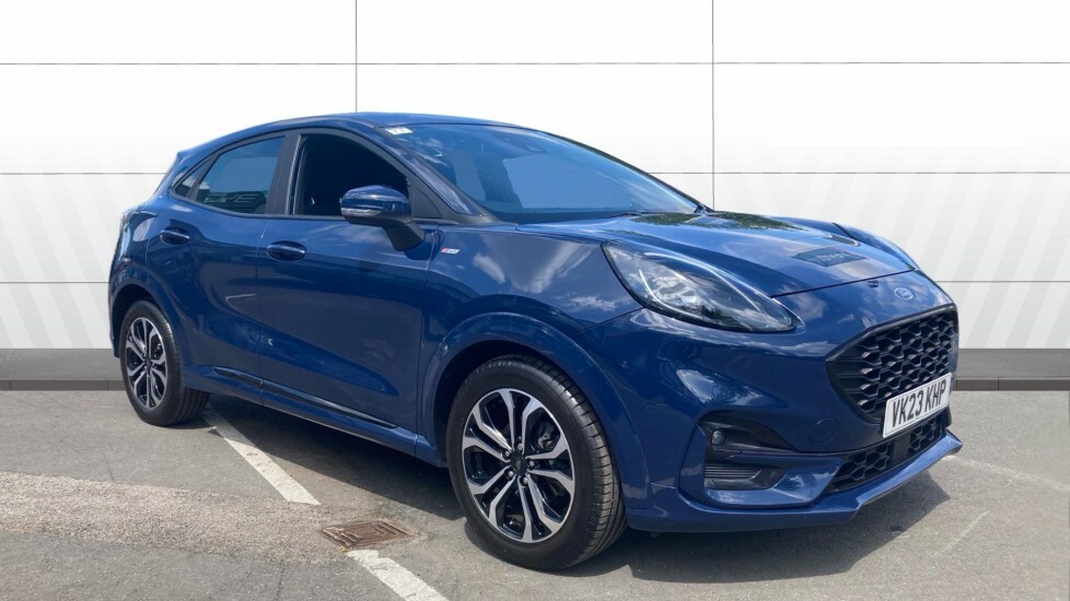 Ford Puma St-line Blue