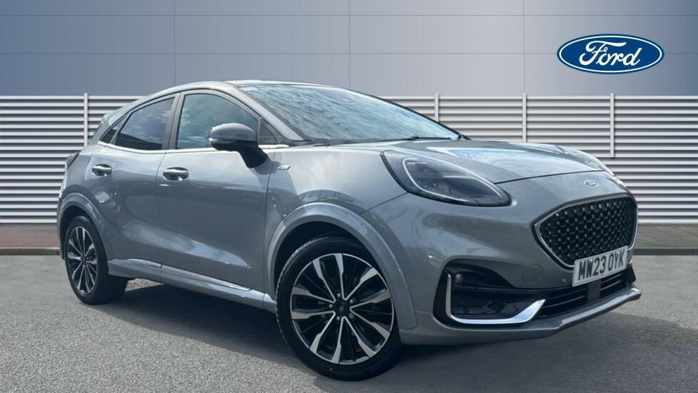Ford Puma St-line Vignale Silver
