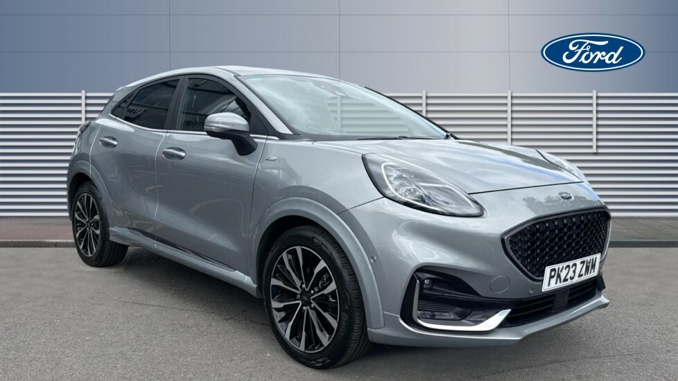 Ford Puma St-line Vignale Silver