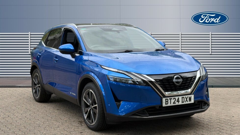 Nissan Qashqai 1.3 Dig-t Mh 158 Tekna Xtronic Blue #1