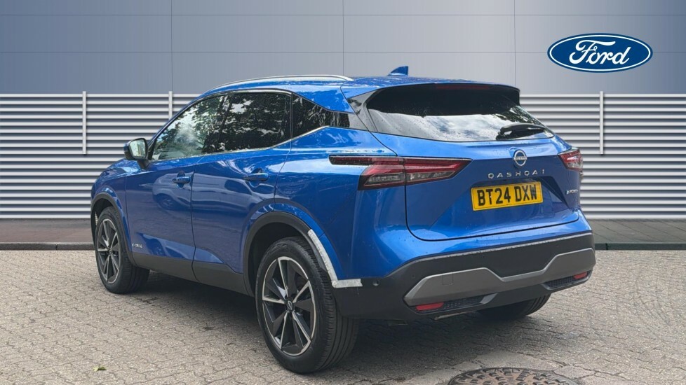 Nissan Qashqai 1.3 Dig-t Mh 158 Tekna Xtronic Blue #2