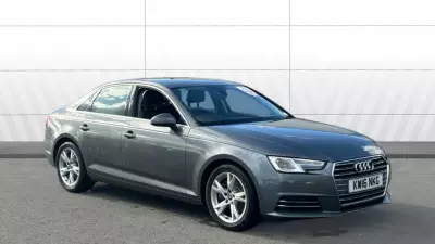 Audi A4 1.4 Tfsi Sport Saloon Euro 6 S White #1