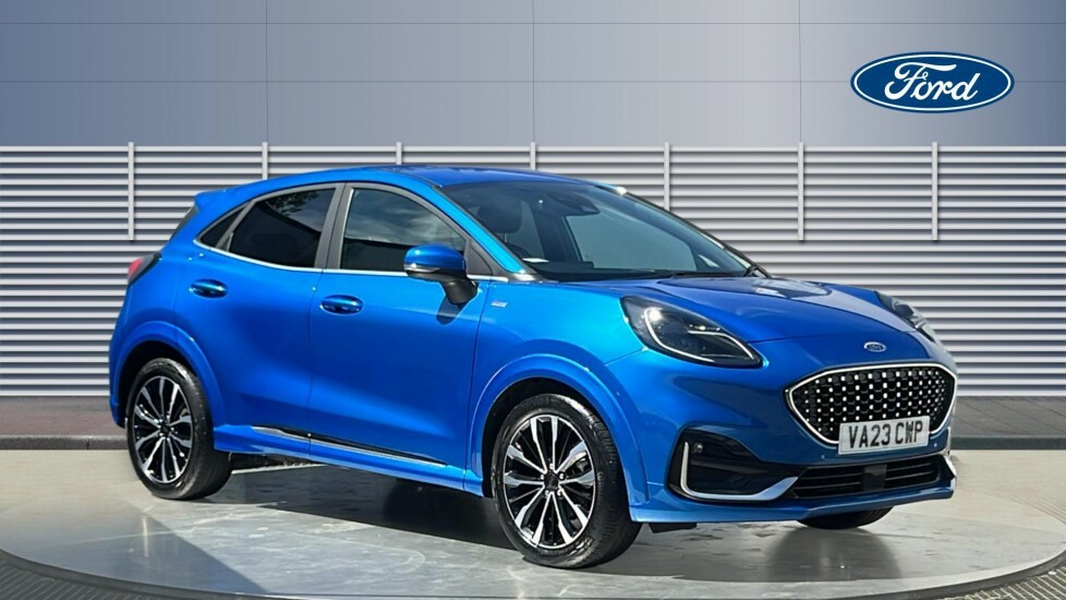 Ford Puma St-line Vignale Blue