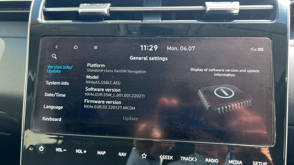 Hyundai Tucson 1.6 Tgdi Se Connect 2Wd Blue #23
