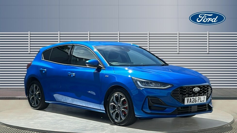 Ford Focus St-line Blue