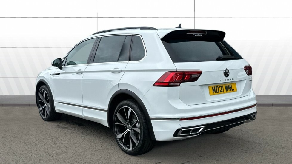 Volkswagen Tiguan R-line MD21WML White #2