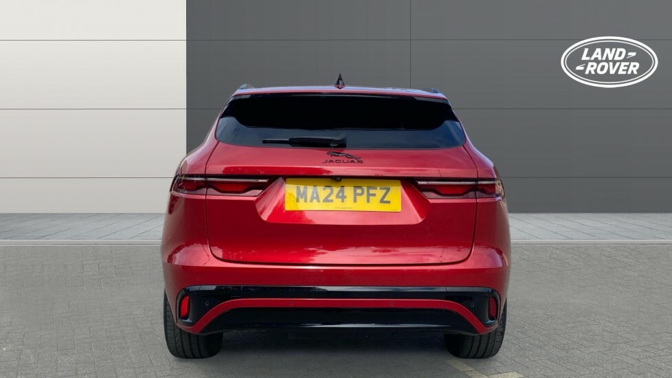 Jaguar F-Pace R-dynamic Se Black Red #6