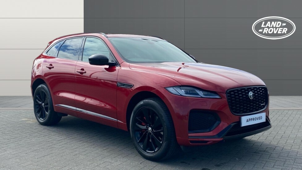 Jaguar F-Pace R-dynamic Se Black Red