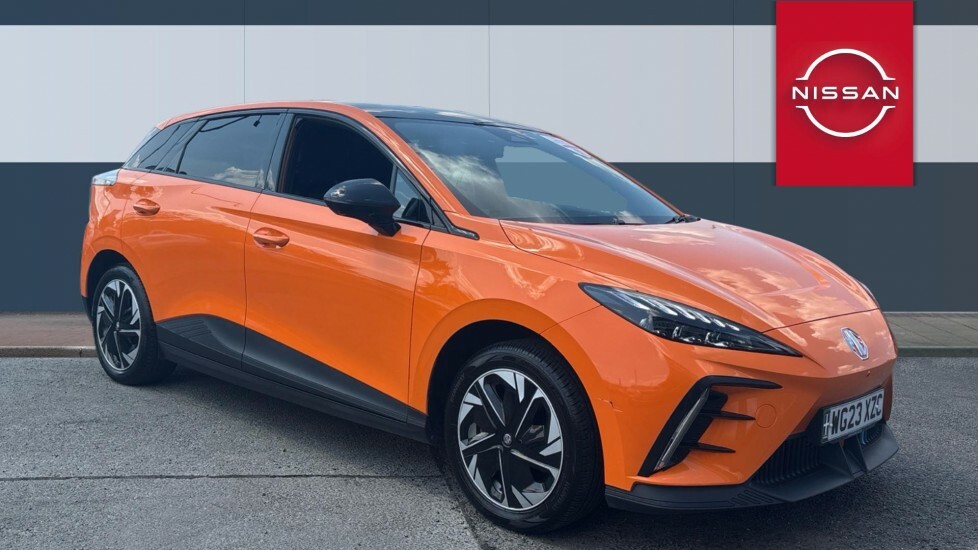 MG MG4 Trophy Orange