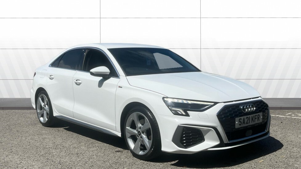 Audi A3 S Line SA21KFR White