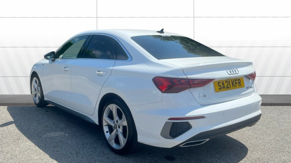 Audi A3 S Line SA21KFR White #2