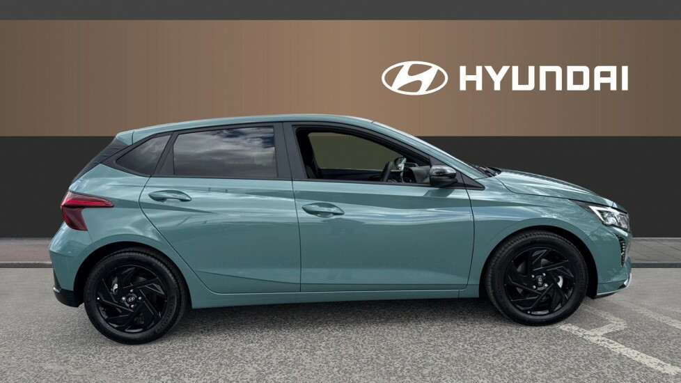 Hyundai I20 Black Line Green #5